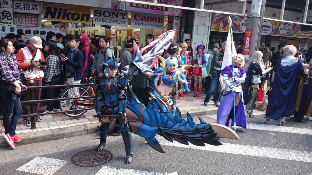 Cosplay Festival in Osaka celebrating Manga and Anime