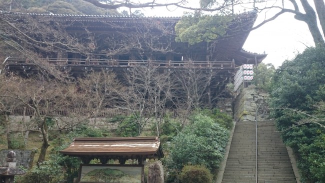 Niomon temple along Himeji Shoshasan hiking trail