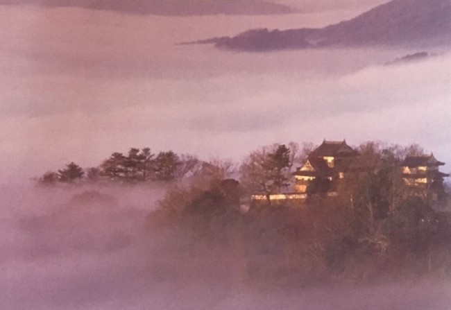 Okayama Bitchu Takahashi Matsuyama Castle, one of the oldest in Japan, includes Hiking