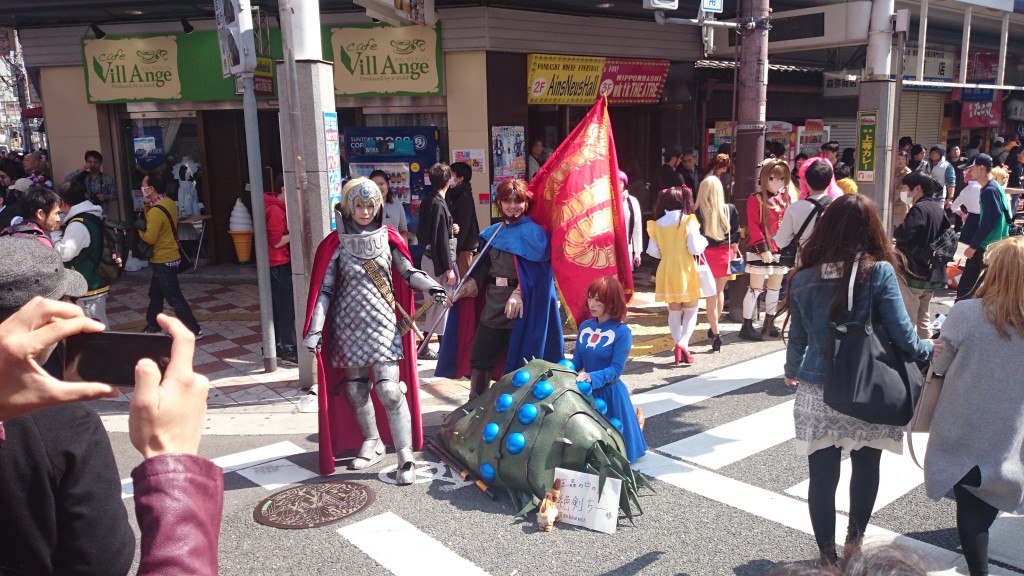 Cosplay Festival in Osaka celebrating Manga and Anime