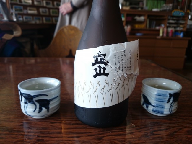 Tateyama sake at Alpine route