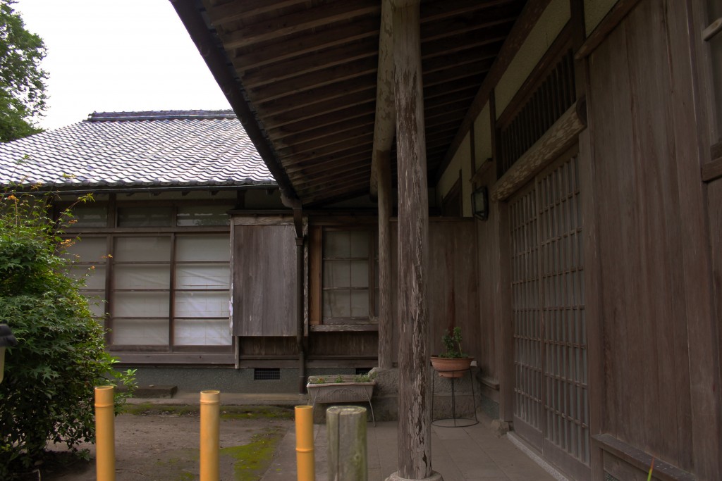Courtyard of a house with samurai heritage in Chiran.