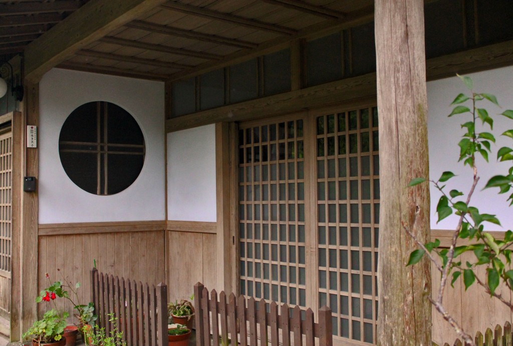 Detail of a house in Chiran with samurai heritage.