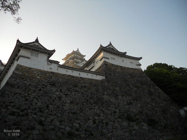 base of Himeji Castle