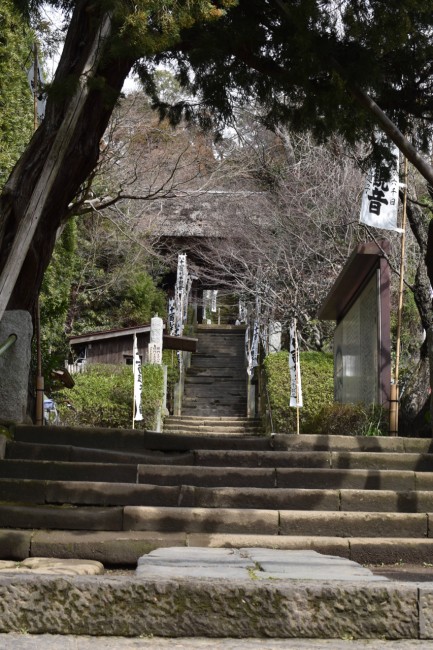 Sugimoto-dera, a Buddhist temple in Kamakura.