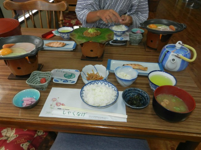 eating meal served in ryokan is exceptionally amzing