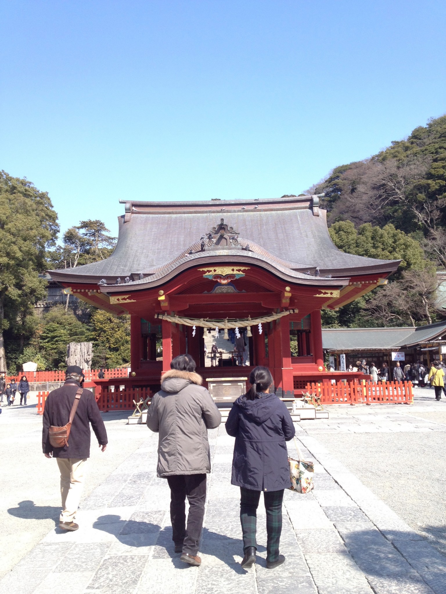 Kamakura’s historic Tsurugaoka Hachimangu shrine complex