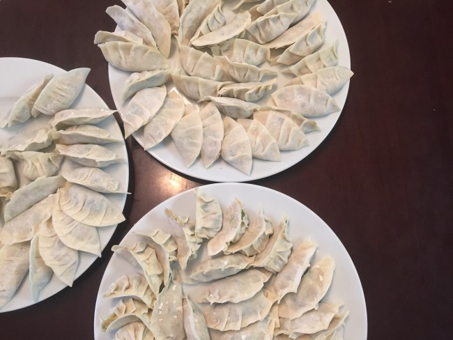 Gyoza is one of the food Japanese people love eating 