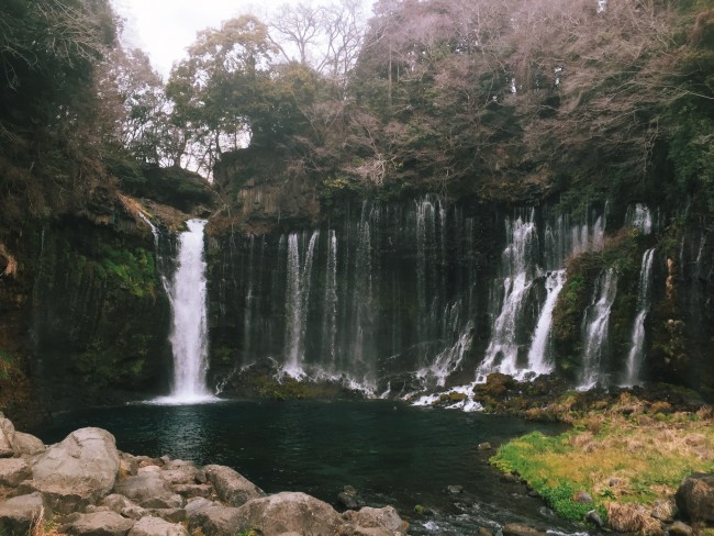 Mt. Fuji’s Shiraito and Otodome Waterfalls