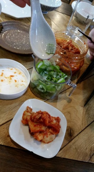 Homemade Japanese hot pot recipe kimchi portion