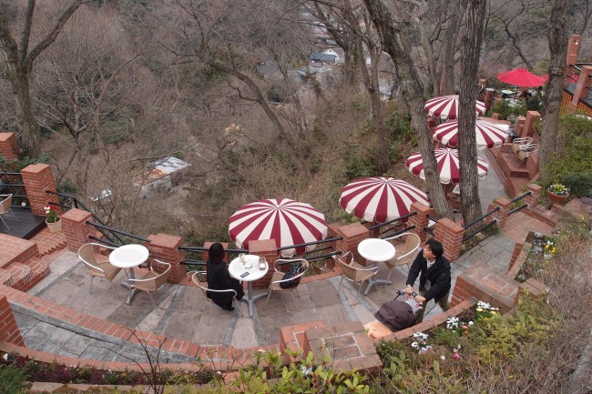 Green as surroundings, Cafe Itsuki, Daibutsu hiking trail, Kamakura
