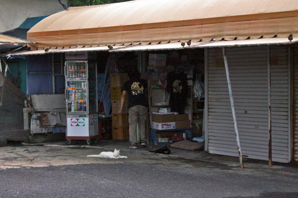 A shop on the island of Sakurajima.