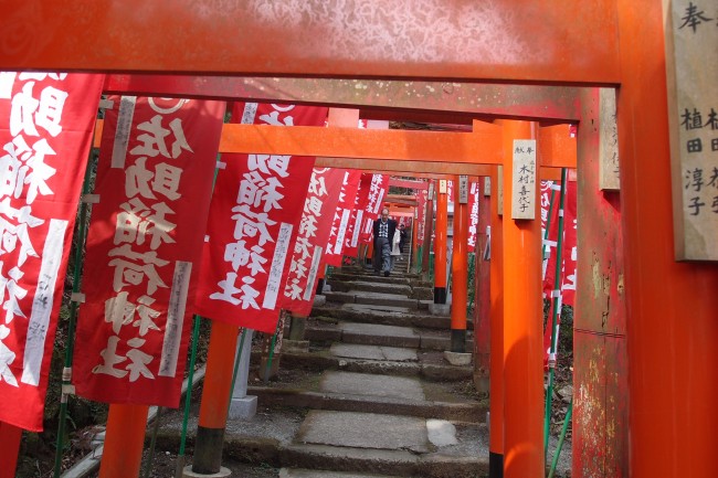Sasuke-Inari shrine, the shogun enthroned at Kamakura