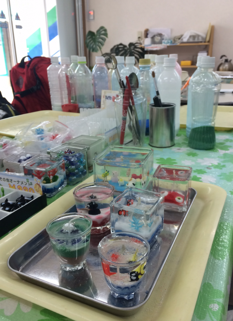 Glass studio in Miura