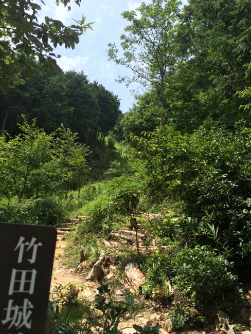 Takeda castle hiking route, the Hyogo outdoors