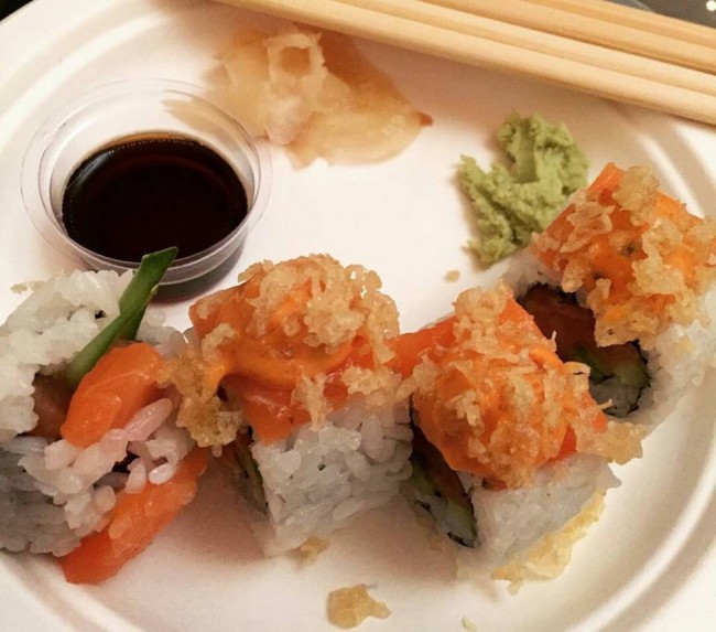 Sometimes mirin sake makes a good sushi recipe