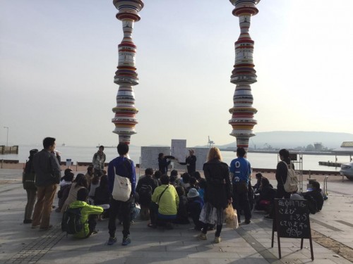 Koebi Tai is a group of dedicated volunteers for the Setouchi art festival in Japan, support artists from around the world and prepare for the art festival