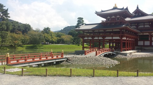 Uji is home to Byodin temple, tea, and a Museum