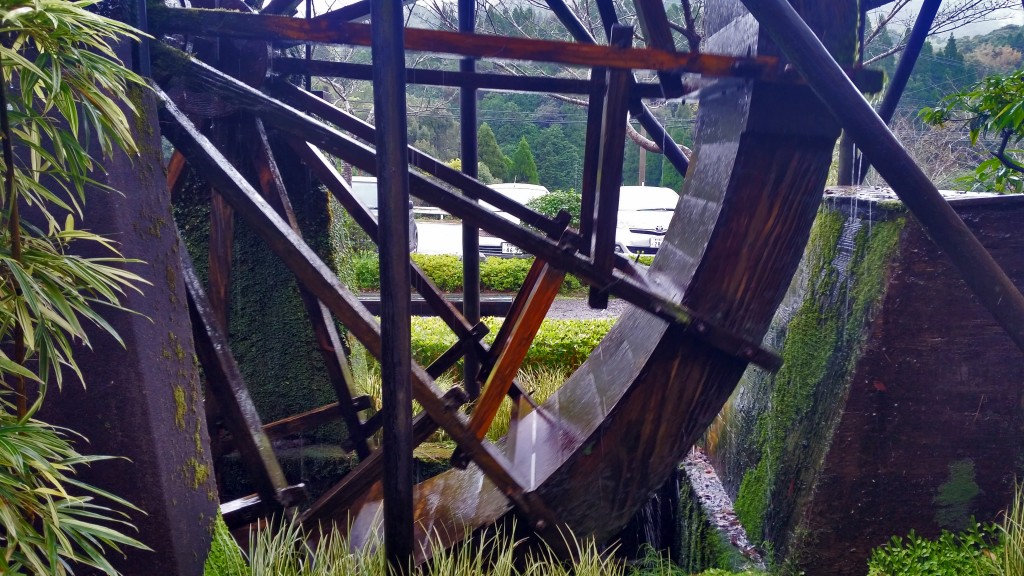 Delicious soba noodles in the Ancient Watermill House of Sobachaya Fukiagean