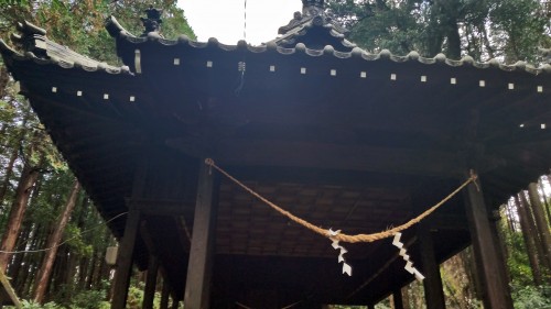 Minamikata shrine in Minamisatsuma of Kagoshima.