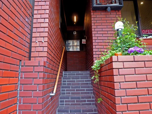 entrance of kosher restaurant