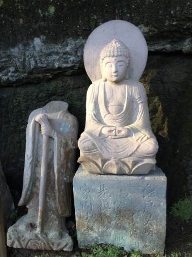 Buddha statue on Nokogiriyama mountain