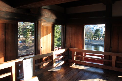 Inside Matsumoto castle, Nagano