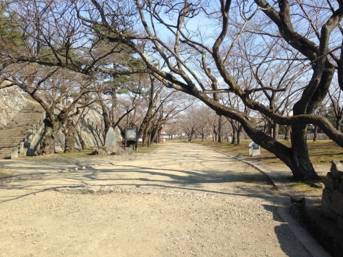 Morioka castle park