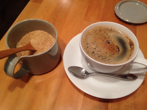 coffee and brown sugar