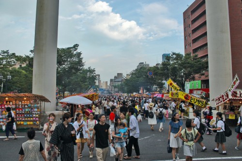 Rokugatsudo festival in Kagoshima.