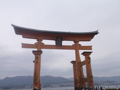 Torii Gate in Miyajima Island