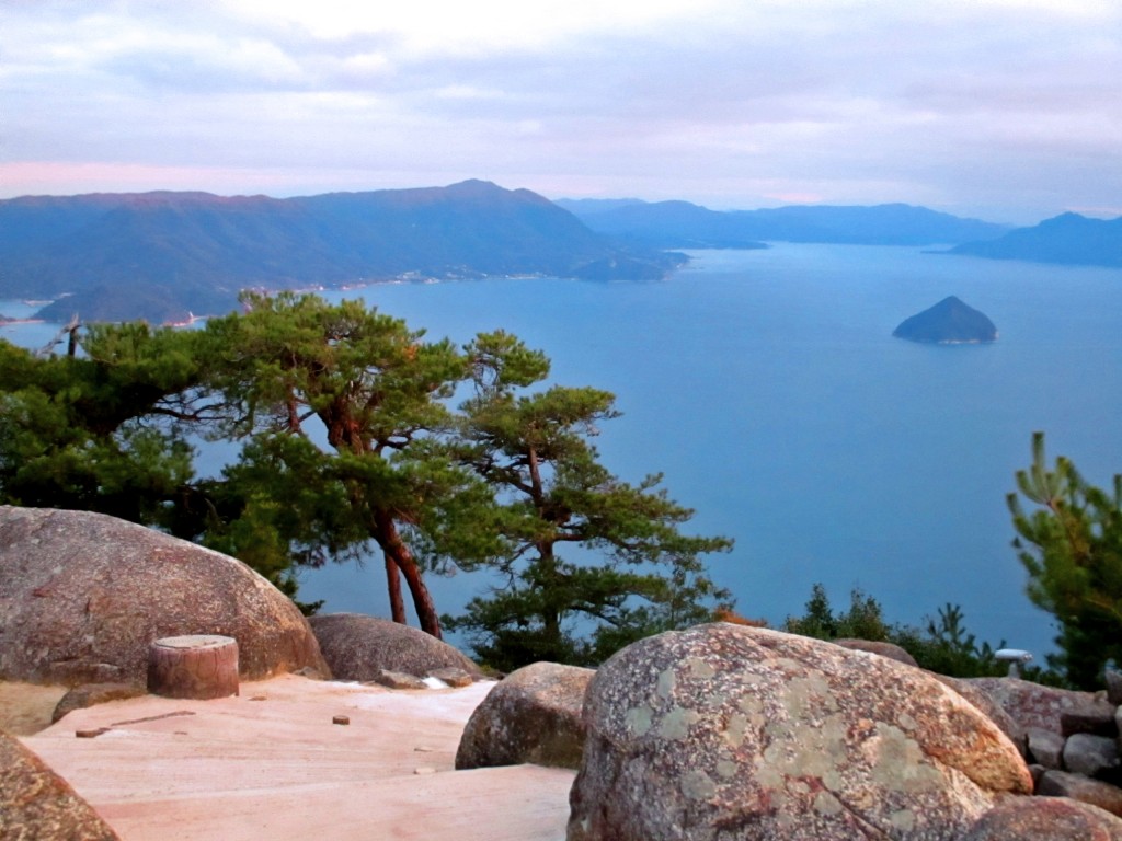 Views of Seto Sea and Nature from Shishiiwa Observatory