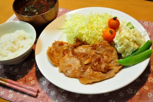 Shougayaki is a standard item on many Japanese family and restaurant menus
