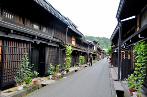 takayama old town in Gifu prefecture