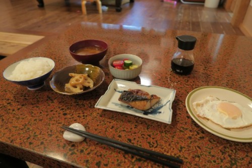 Another nice meal at Farmer's inn in Yamakoshi