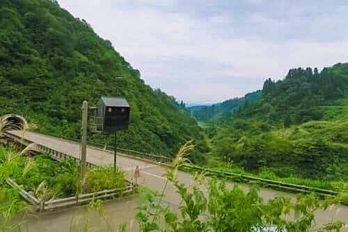 Nakayama tunnel in Yamakoshi
