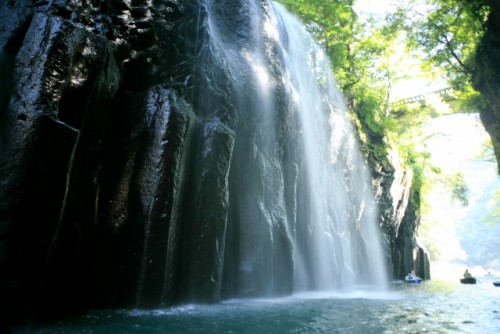 This is the Manai waterfall