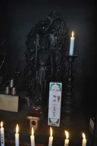 The eternal flame statue