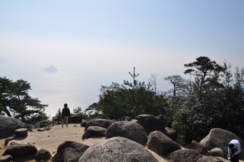 The Seto Inland view from Mount Misen, Miyajima