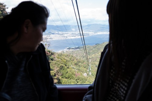 The view from Miyajima ropeway