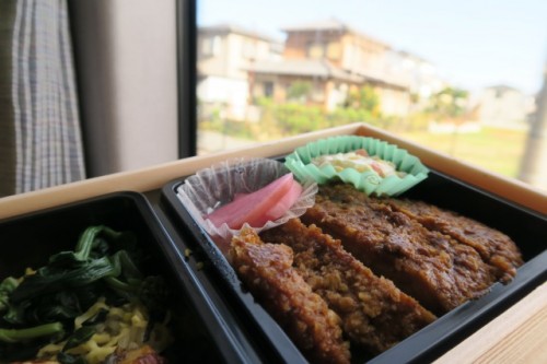 Ekiben means 'Bento which you can buy at the station'