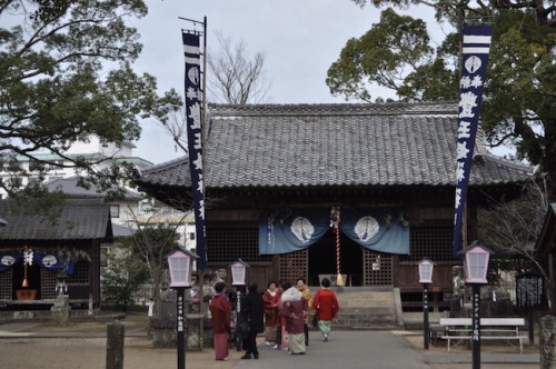 Shrine in Ureshino onsen