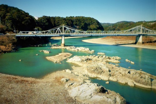Bridge over Tennryu River