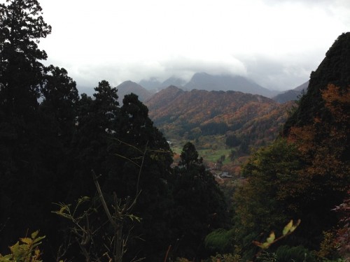 Scenic Viewpoint at Yamadera in Yamagata prefecture