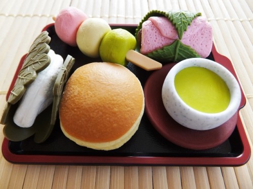 Food-shaped erasers in Japan
