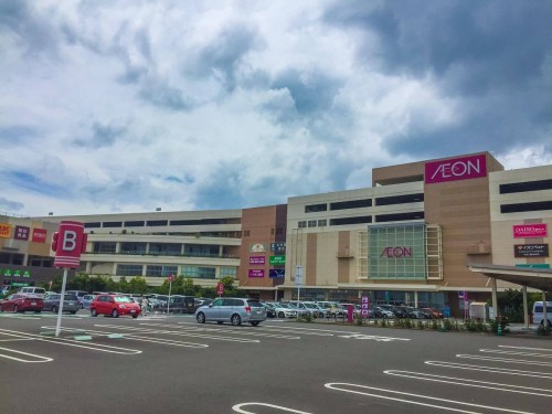 AEON Mall Kagoshima, Kagoshima prefecture, Kyushu, Japan.