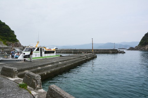 The Port in Cat island Fukashima, Oita prefecture, Kyushu.