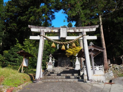 The Michi-jinja Shrine in Himi city, Toyama prefecture, Japan.