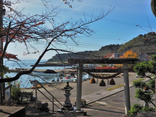 The little port in Himi city, Toyama prefecture, Japan.