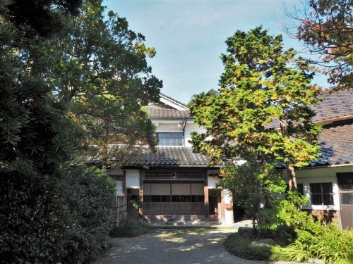 The Hamamoto Residence in Himi city, Toyama prefecture, Japan.